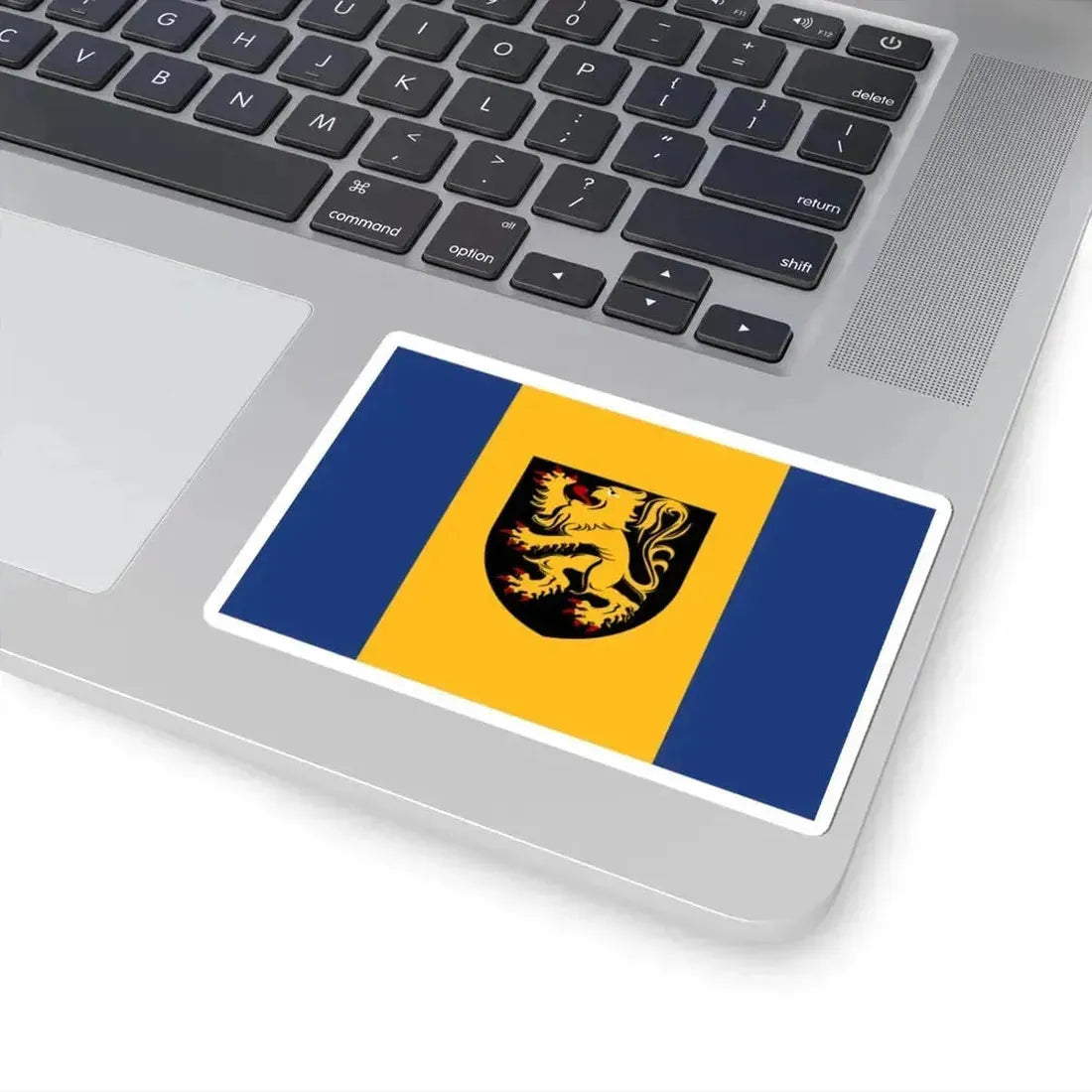 Kapelle-op-den-Bos vlag (Belgium) STICKER Vinyl Kiss-Cut Decal - The Sticker Space