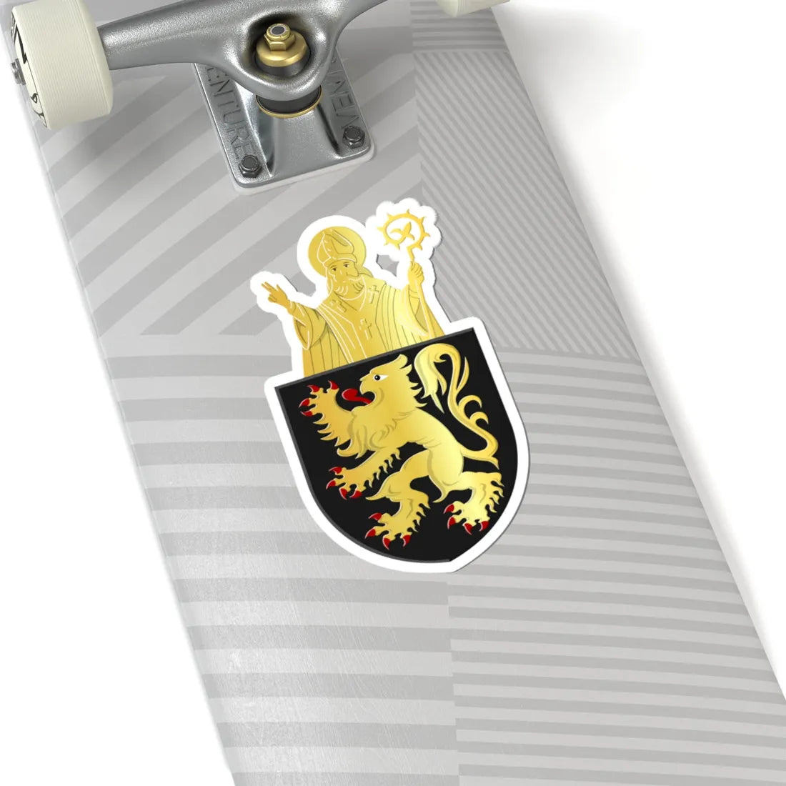 Kapelle-op-den-Bos wapen (Belgium) (Coat of Arms) STICKER Vinyl Kiss-Cut Decal - The Sticker Space