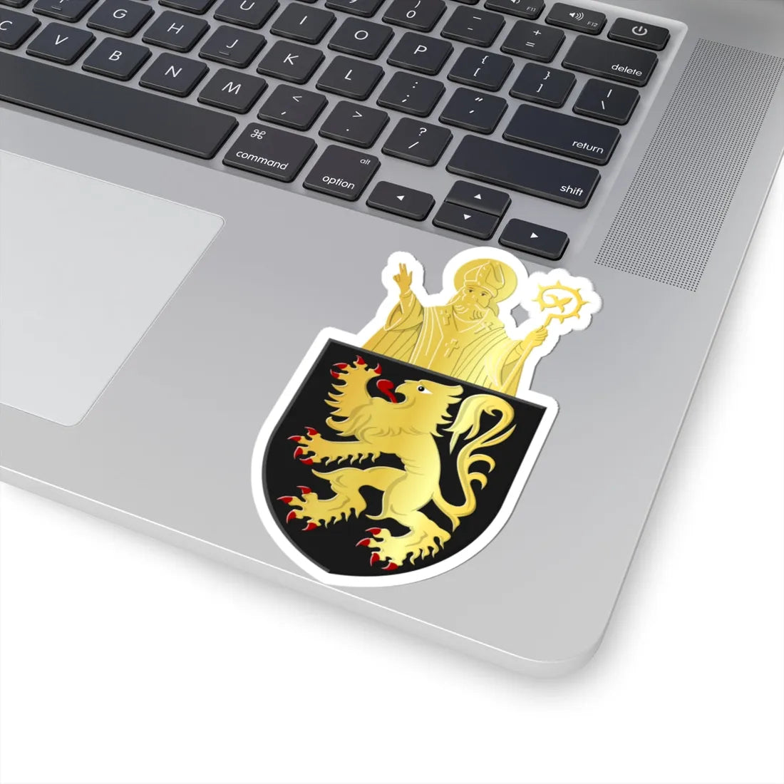 Kapelle-op-den-Bos wapen (Belgium) (Coat of Arms) STICKER Vinyl Kiss-Cut Decal - The Sticker Space