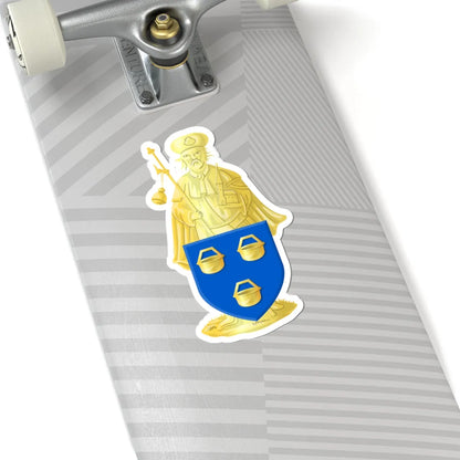 Kapellen wapen (Belgium) (Coat of Arms) STICKER Vinyl Kiss-Cut Decal - The Sticker Space