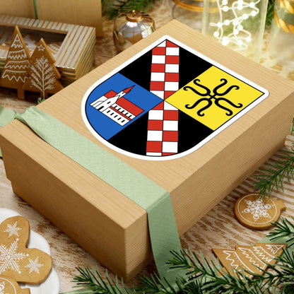 Kappel am Albis-blazon (Switzerland) (Coat of Arms) STICKER Vinyl Kiss-Cut Decal - The Sticker Space