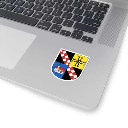 Kappel am Albis-blazon (Switzerland) (Coat of Arms) STICKER Vinyl Kiss-Cut Decal - The Sticker Space