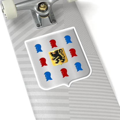 Kaprijke wapen (Belgium) (Coat of Arms) STICKER Vinyl Kiss-Cut Decal - The Sticker Space