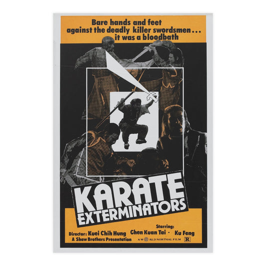 KARATE EXTERMINATORS 1981 - Paper Movie Poster-24″ x 36″ (Vertical)-The Sticker Space