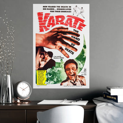 KARATE THE HAND OF DEATH 1961 - Paper Movie Poster-The Sticker Space