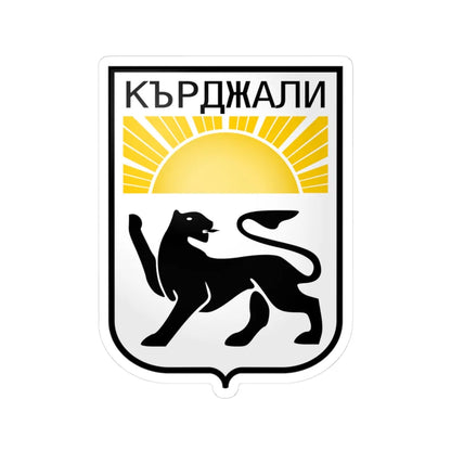 Kardzhali-coat-of-arms old (Bulgaria) (Coat of Arms) STICKER Vinyl Kiss-Cut Decal 3 Inch White - The Sticker Space