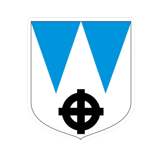 Kareda valla vapp (Estonia) (Coat of Arms) STICKER Vinyl Kiss-Cut Decal 2 Inch White - The Sticker Space