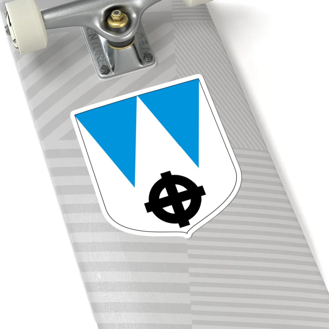 Kareda valla vapp (Estonia) (Coat of Arms) STICKER Vinyl Kiss-Cut Decal - The Sticker Space