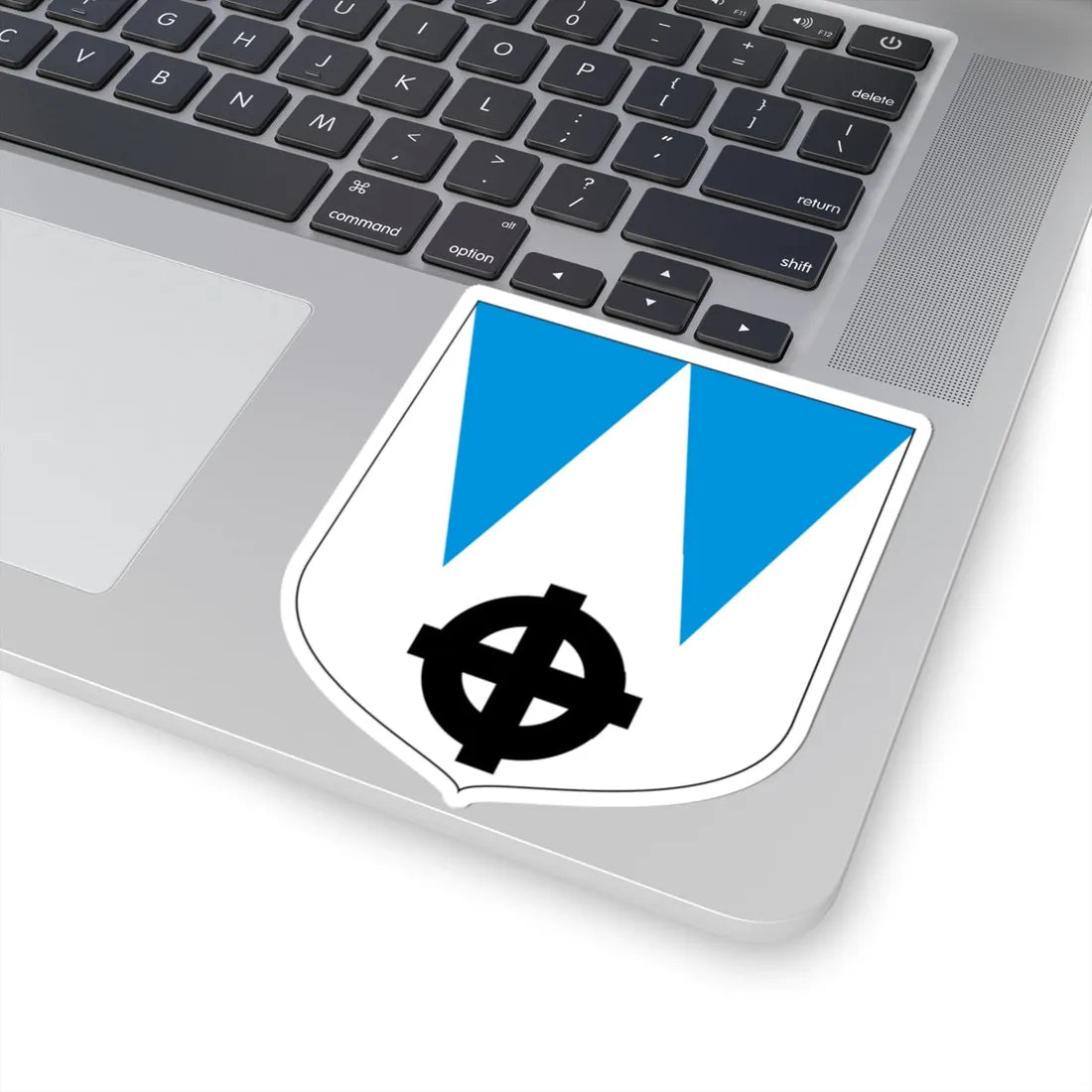 Kareda valla vapp (Estonia) (Coat of Arms) STICKER Vinyl Kiss-Cut Decal - The Sticker Space