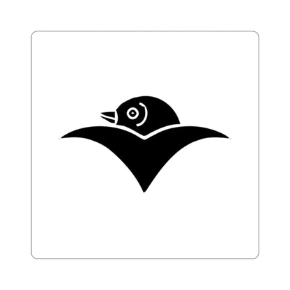 Karigane simble (Japan) (Coat of Arms) STICKER Vinyl Kiss-Cut Decal 2 Inch White - The Sticker Space