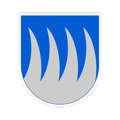Karijoki.vaakuna (Finland) (Coat of Arms) STICKER Vinyl Kiss-Cut Decal 6 Inch White - The Sticker Space