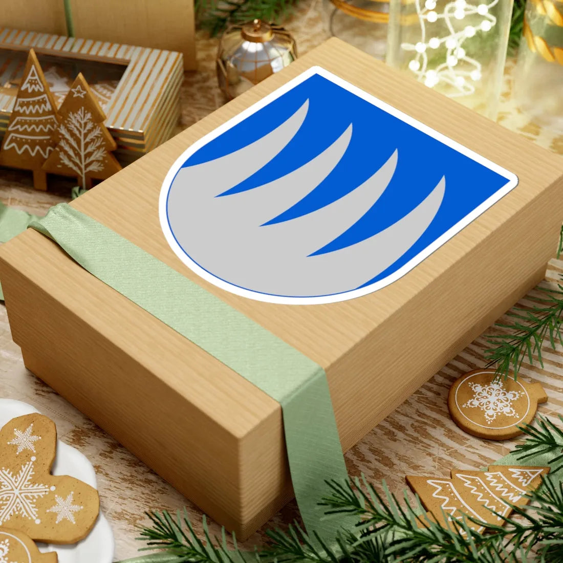 Karijoki.vaakuna (Finland) (Coat of Arms) STICKER Vinyl Kiss-Cut Decal - The Sticker Space