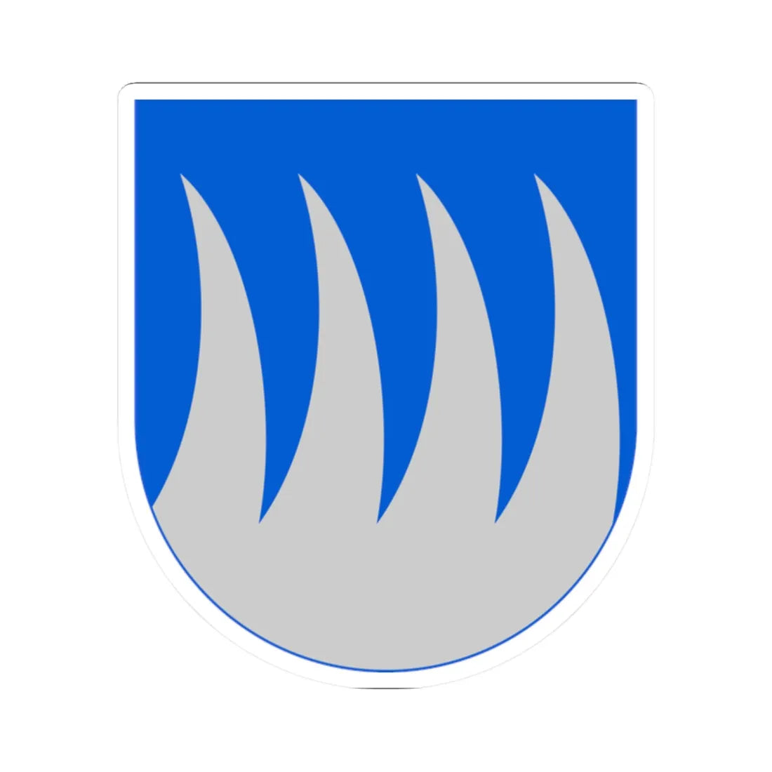 Karijoki.vaakuna (Finland) (Coat of Arms) STICKER Vinyl Kiss-Cut Decal - The Sticker Space