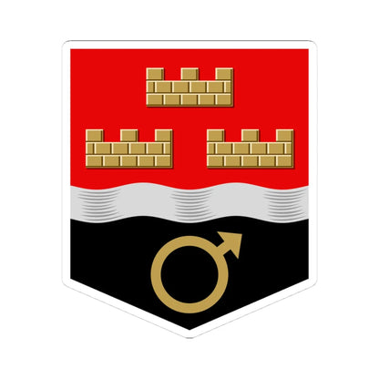 Karjaan mlk.vaakuna (Finland) (Coat of Arms) STICKER Vinyl Kiss-Cut Decal - The Sticker Space