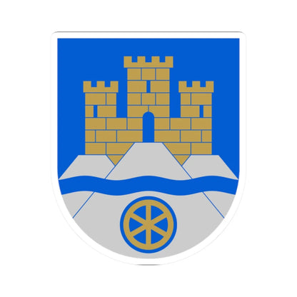 Karjaa.vaakuna (Finland) (Coat of Arms) STICKER Vinyl Kiss-Cut Decal 2 Inch White - The Sticker Space