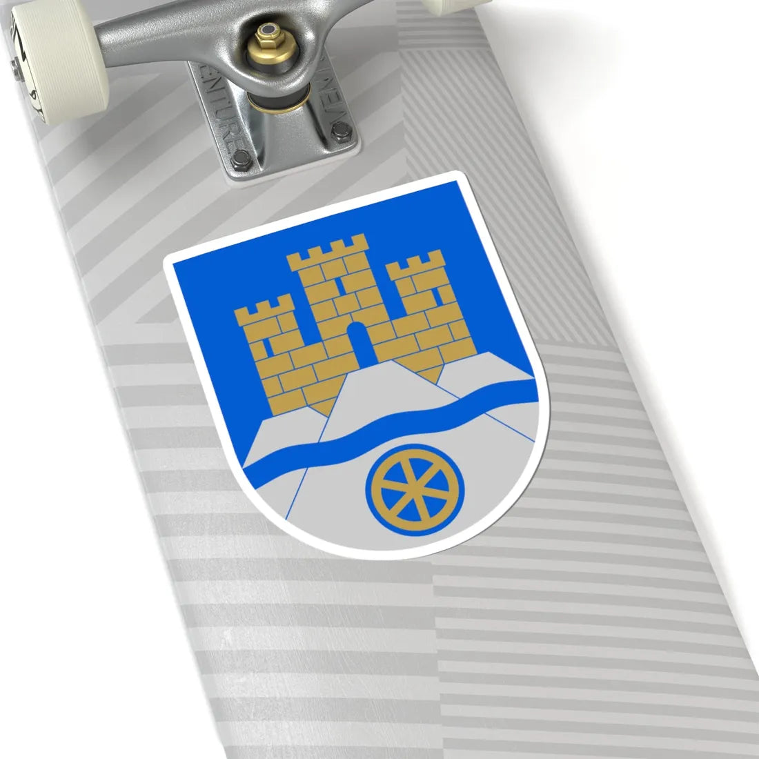 Karjaa.vaakuna (Finland) (Coat of Arms) STICKER Vinyl Kiss-Cut Decal - The Sticker Space
