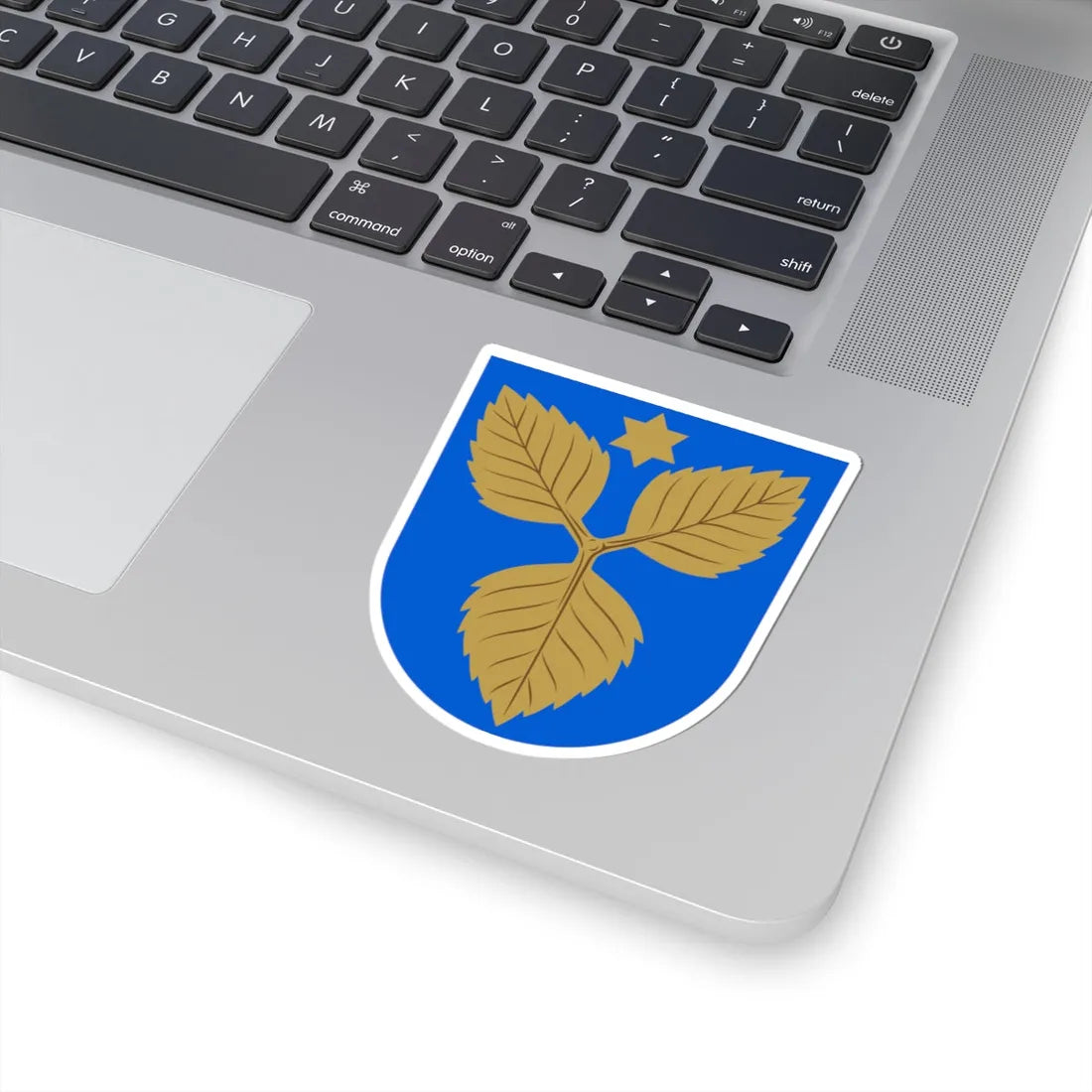 Karjalohja.vaakuna (Finland) (Coat of Arms) STICKER Vinyl Kiss-Cut Decal - The Sticker Space