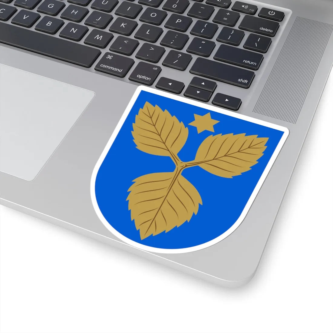 Karjalohja.vaakuna (Finland) (Coat of Arms) STICKER Vinyl Kiss-Cut Decal - The Sticker Space