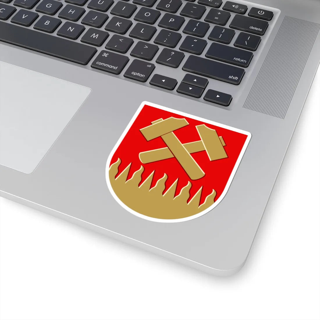 Karkkila.vaakuna (Finland) (Coat of Arms) STICKER Vinyl Kiss-Cut Decal - The Sticker Space
