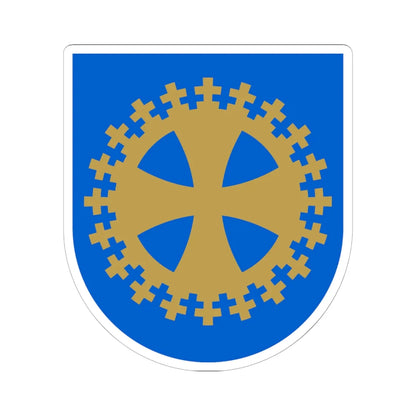 Karkku.vaakuna (Finland) (Coat of Arms) STICKER Vinyl Kiss-Cut Decal 6 Inch White - The Sticker Space