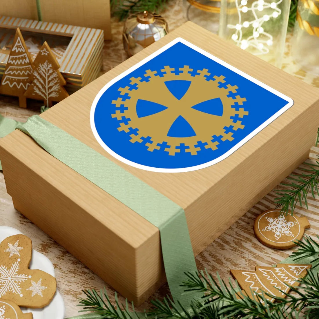 Karkku.vaakuna (Finland) (Coat of Arms) STICKER Vinyl Kiss-Cut Decal - The Sticker Space