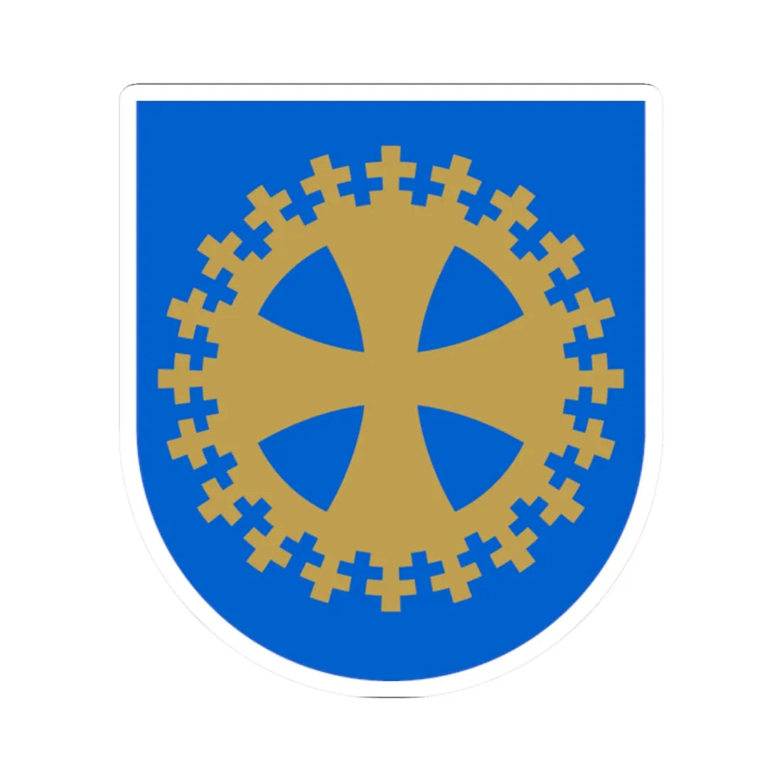 Karkku.vaakuna (Finland) (Coat of Arms) STICKER Vinyl Kiss-Cut Decal - The Sticker Space