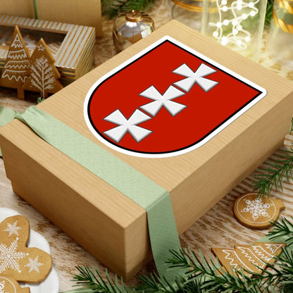 Karlivka old coat of arms escutcheon (Ukraine) (Coat of Arms) STICKER Vinyl Kiss-Cut Decal - The Sticker Space