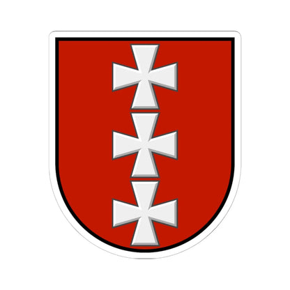 Karlivka old coat of arms escutcheon (Ukraine) (Coat of Arms) STICKER Vinyl Kiss-Cut Decal - The Sticker Space