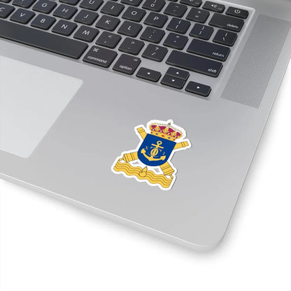 Karlskrona kustartilleriregemente vapen (Sweden) (Coat of Arms) STICKER Vinyl Kiss-Cut Decal - The Sticker Space
