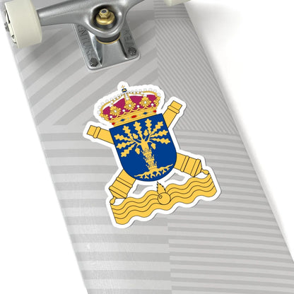 Karlskrona maringrupp (Sweden) (Coat of Arms) STICKER Vinyl Kiss-Cut Decal - The Sticker Space