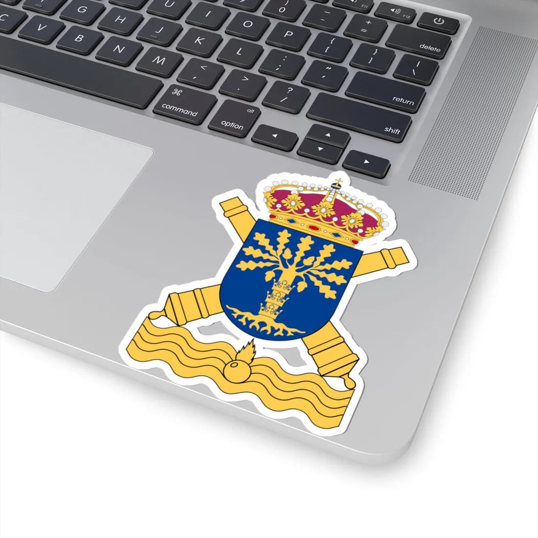 Karlskrona maringrupp (Sweden) (Coat of Arms) STICKER Vinyl Kiss-Cut Decal - The Sticker Space