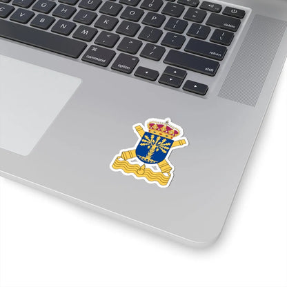 Karlskrona maringrupp (Sweden) (Coat of Arms) STICKER Vinyl Kiss-Cut Decal - The Sticker Space