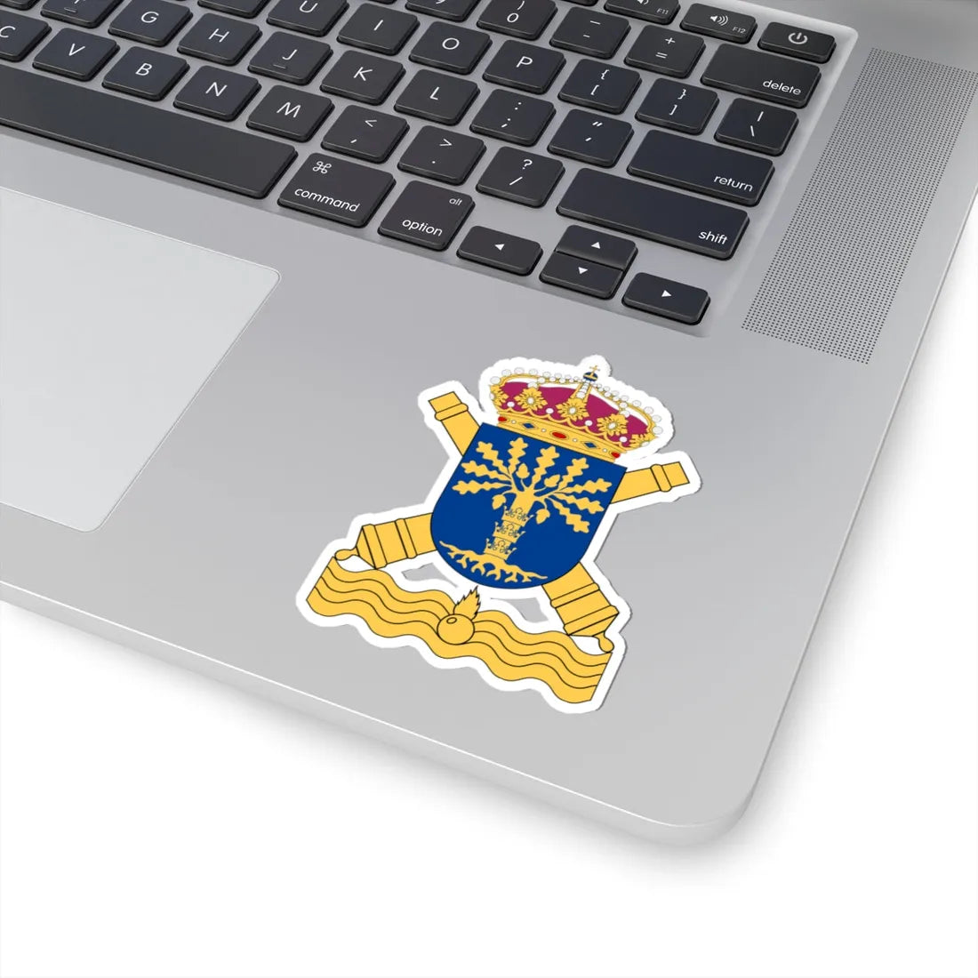Karlskrona maringrupp (Sweden) (Coat of Arms) STICKER Vinyl Kiss-Cut Decal - The Sticker Space