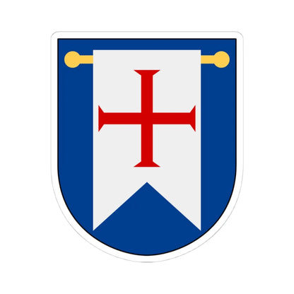 Karlstad stift vapen (Sweden) (Coat of Arms) STICKER Vinyl Kiss-Cut Decal 4 Inch White - The Sticker Space
