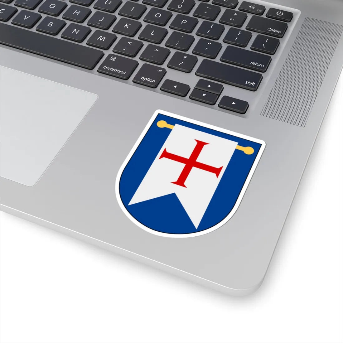 Karlstad stift vapen (Sweden) (Coat of Arms) STICKER Vinyl Kiss-Cut Decal - The Sticker Space