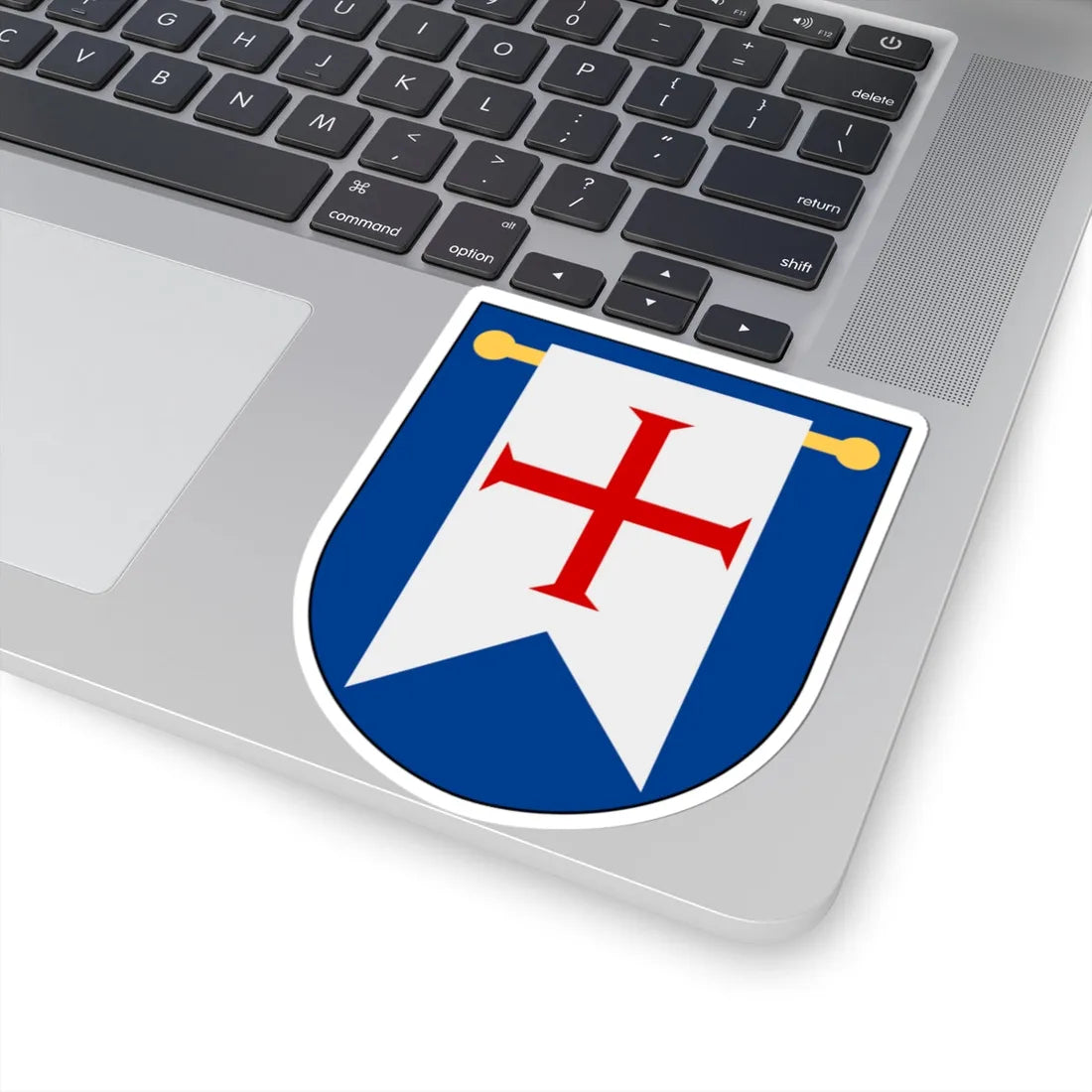 Karlstad stift vapen (Sweden) (Coat of Arms) STICKER Vinyl Kiss-Cut Decal - The Sticker Space