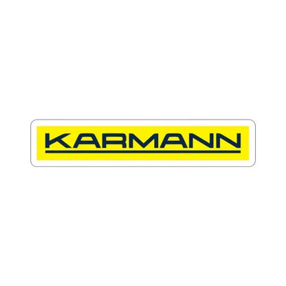 Karmann Car Logo STICKER Vinyl Die-Cut Decal 2 Inch - The Sticker Space