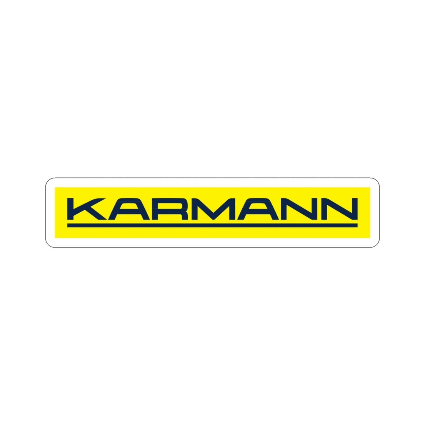 Karmann Car Logo STICKER Vinyl Die-Cut Decal-3 Inch-The Sticker Space