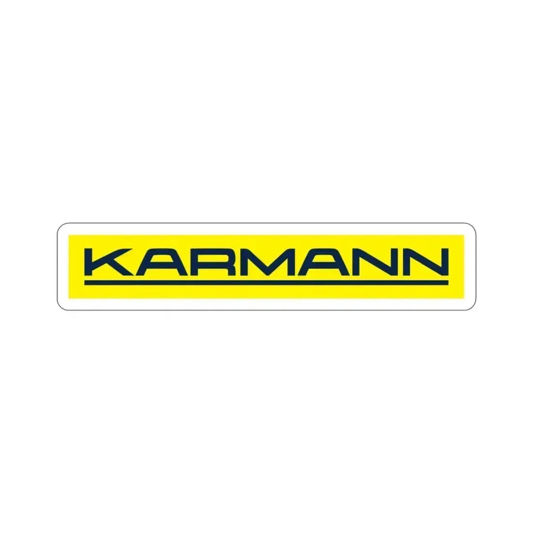 Karmann Car Logo STICKER Vinyl Die-Cut Decal 3 Inch - The Sticker Space