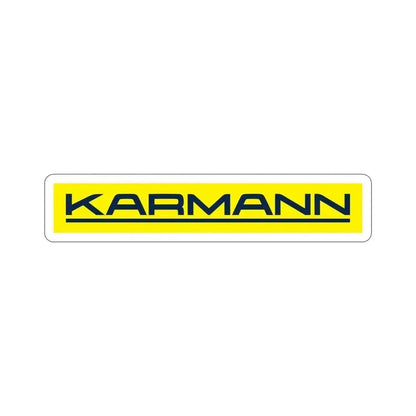 Karmann Car Logo STICKER Vinyl Die-Cut Decal 5 Inch - The Sticker Space