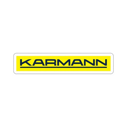 Karmann Car Logo STICKER Vinyl Die-Cut Decal - The Sticker Space