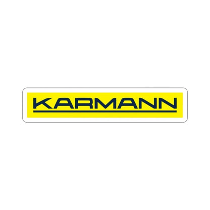 Karmann Car Logo STICKER Vinyl Die-Cut Decal - The Sticker Space