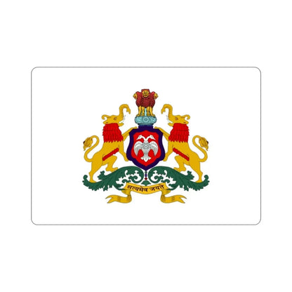 Karnataka Flag (India) STICKER Vinyl Die-Cut Decal - The Sticker Space