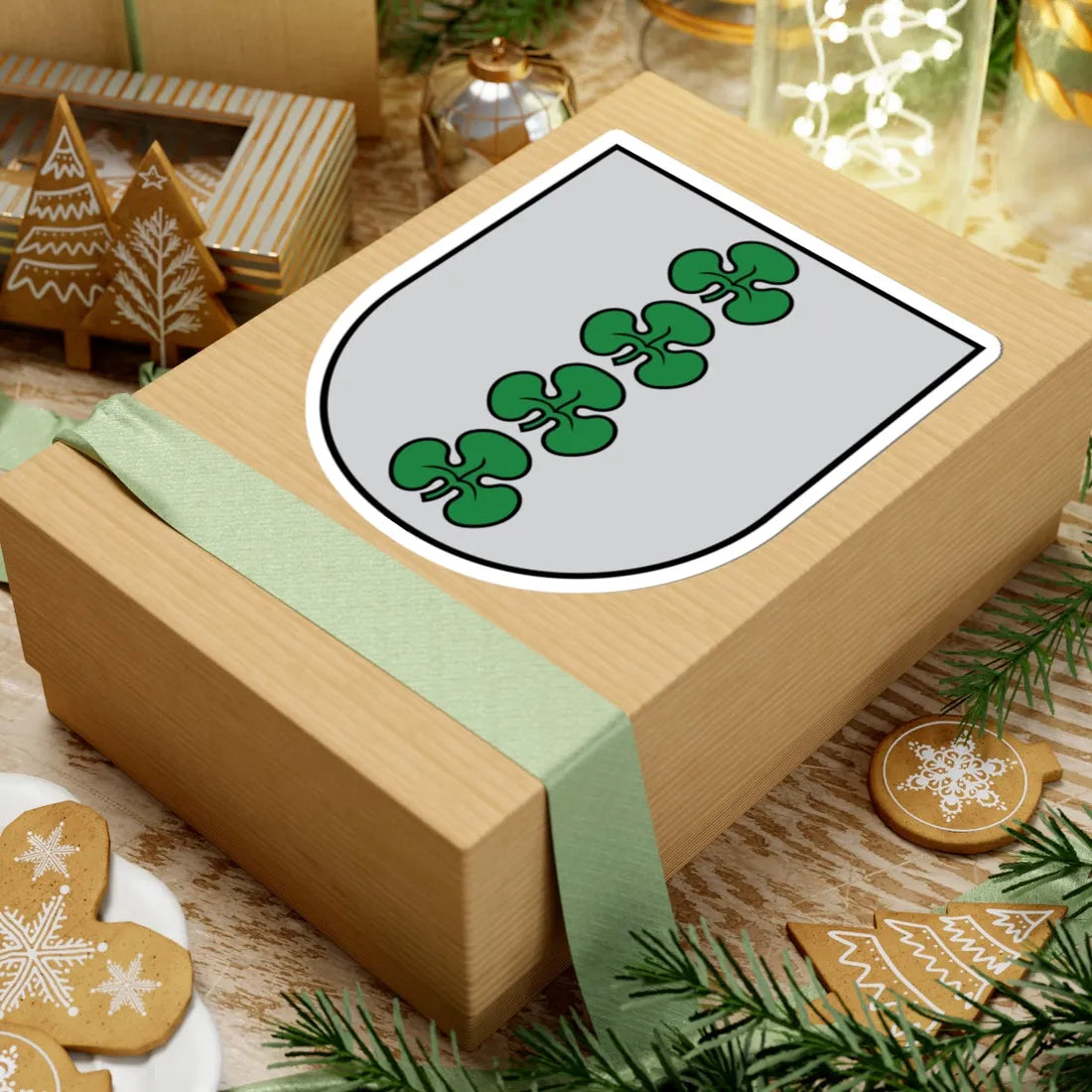 Karsava COA (Latvia) (Coat of Arms) STICKER Vinyl Kiss-Cut Decal - The Sticker Space