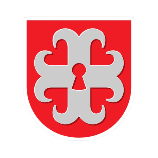 Karstula.vaakuna (Finland) (Coat of Arms) STICKER Vinyl Kiss-Cut Decal 2 Inch White - The Sticker Space