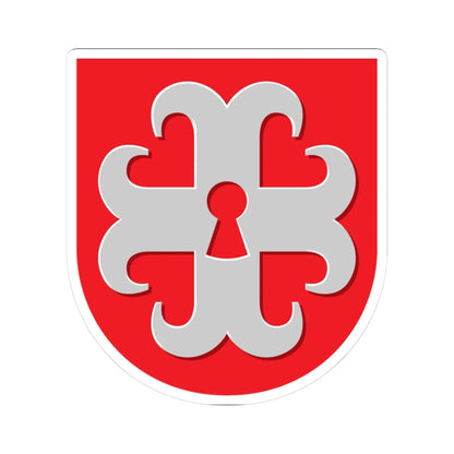 Karstula.vaakuna (Finland) (Coat of Arms) STICKER Vinyl Kiss-Cut Decal 3 Inch White - The Sticker Space