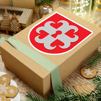 Karstula.vaakuna (Finland) (Coat of Arms) STICKER Vinyl Kiss-Cut Decal - The Sticker Space