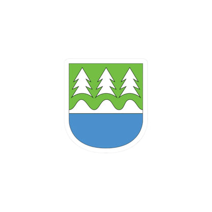 Karula valla vapp SVG (Estonia) (Coat of Arms) STICKER Vinyl Kiss-Cut Decal 2 Inch White - The Sticker Space