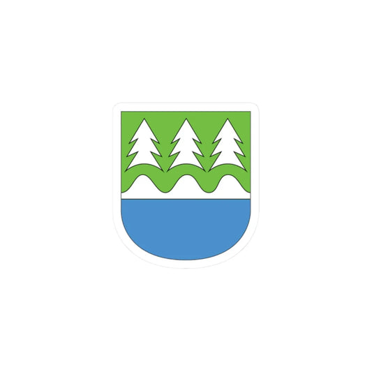 Karula valla vapp SVG (Estonia) (Coat of Arms) STICKER Vinyl Kiss-Cut Decal 2 Inch White - The Sticker Space