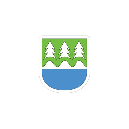 Karula valla vapp SVG (Estonia) (Coat of Arms) STICKER Vinyl Kiss-Cut Decal 6 Inch White - The Sticker Space